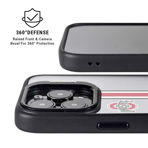 Ohio State University Buckeyes iPhone 14 Pro Kickstand Case